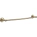 DELTA FAUCET 79724-CZ Cassidy Wall Mounted 24 in. Towel Bar in Champagne Bronze