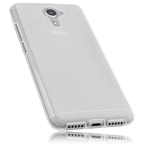 mumbi Étui Housse pour Wiko U Feel Prime étui blanc transparent