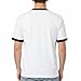 DIRTYRAGZ Men's Vote for Pedro T-Shirt, Napoleon Dynamite Costume Merchandise for Halloween, Graphic Ringer Tee Men Shirt, XL White