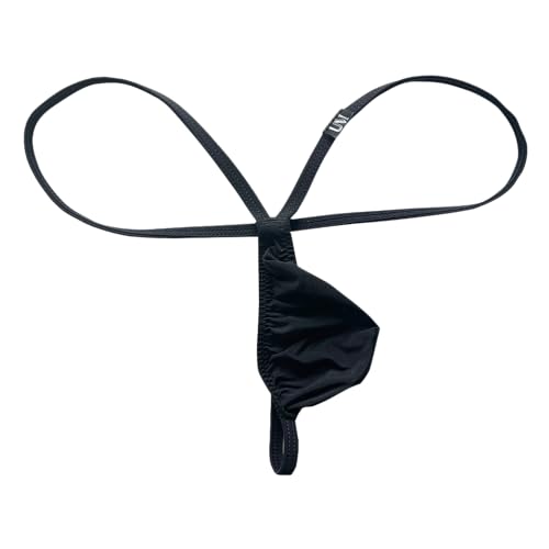 Fottmio Strings Homme Mini String Homme Tanga T-Back Thong Taille Basse G-String Sexy...