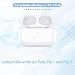 Kabellose Ladecase Kompatibel mit AirPods Pro 1 und 2 Generation, USB-C Charging Case mit Bluetooth Pairing Synchronisierungstaste für AirPods pro Neueste Type-C(No Headphones Included)