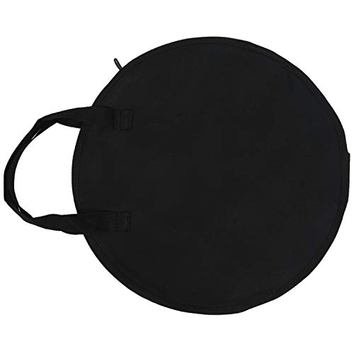 Bloepum Portable 12 Inch Dumb Bag Black Oxford Cloth Carrying Bag Case Percussion Instrument Accessories