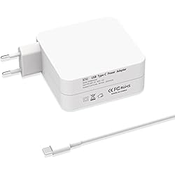 Cargador Huawei D15 Cargador MacBook Pro, Cargador Rápido 100W USB C, Compatible con Huawei Matebook 12 13 D14 D15 MateBook X Pro/X, Huawei Magicbook 15 14/Mate Honor, para Todos los Dispositivos USB C