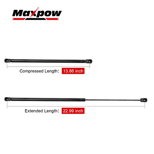 Maxpow Rear Window Glass Lift Supports Struts Shocks Replacement For Jee-P Wrangler 2007 2008 2009 2010 And 2006 Wrangler 65Th Anniversary, 6602 Sg214054 #TOP1