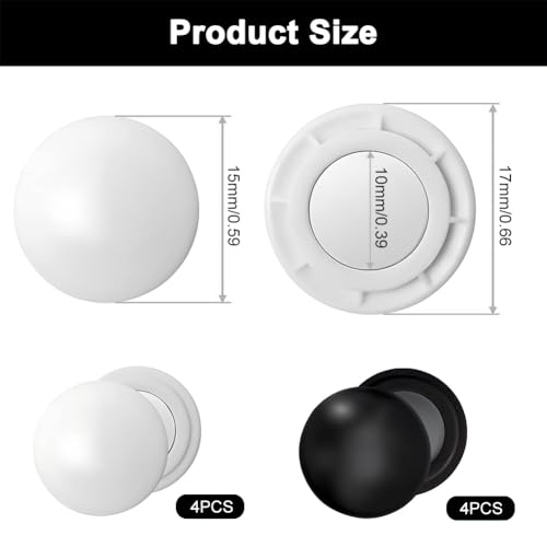 NIEEKRUN Startnummer Magnete, 8 Stück Startnummernhalter Magnetische Clips Startnummernband zur Startnummer Befestigung, Magnetische Startnummernbefestigung Marathon Zubehör, zum Einsatz bei Marathon