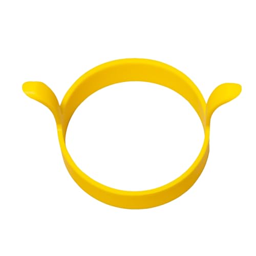 エッグリング 目玉焼き 型 卵料理に パンケーキ型 シリコン卵型 目玉焼き リング型 シリコンエッグリング ハンドル付き 卵リング ラウンドノンスティックオムレツメーカー 使いやすい 家庭用キッチン 調理道具