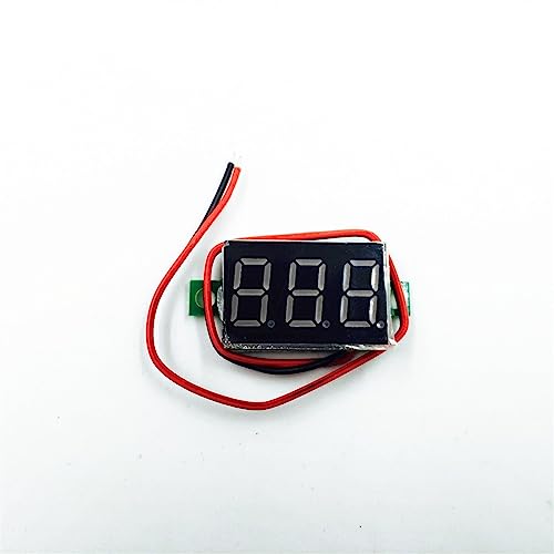 Voltmètre mini LED vert pour éviter les pannes de batterie 12V 24V