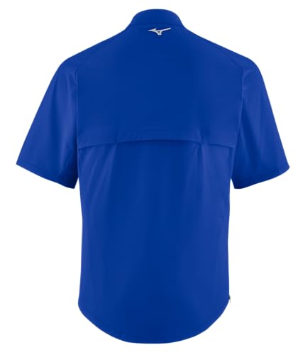 Mizuno Boys' Youth Gametime Short Sleeve Hitting Jacket2