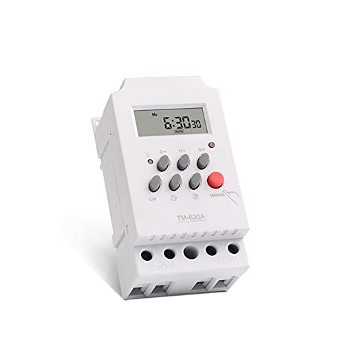 Qiguch66 Tm630A-4 Time Relay 220V Low Power Consumption Plastic Multipurpose Timer Controlling Switch thumb #6