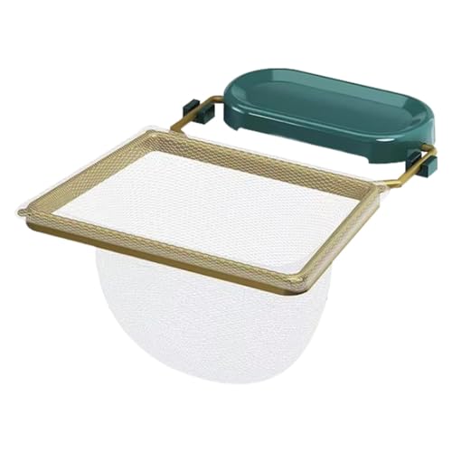 Fregadero de la cocina de la rejilla de desechos de malla, estante de desechos de malla para fregadero - Red de desperdicio de alimentos para fregadero | Filtro de eliminación de basura para cabello s