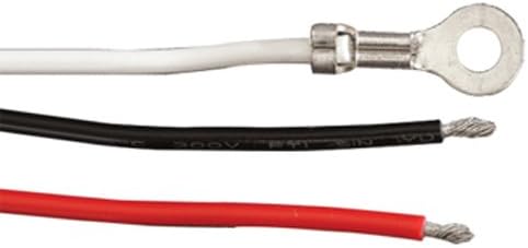 Miniatura 3 de Grand General 76090 Amber - Barra de luz sellada con 9 LED y base cromada de 6-12 pulgadas, 3 cables para doble función