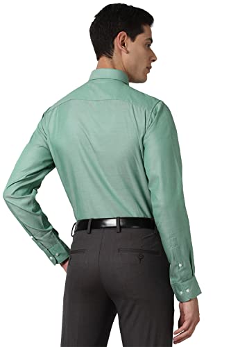 Image of Peter England Men's Solid Slim Fit Shirt