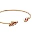 Alex and Ani Woodland Moth Flex Cuff - Gold Bracelet for Women, Nickel-Free Finish, Trendy, Dainty Design for Everyday Wear, Ideal Gift (Shiny Gold)
