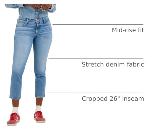 Image of Lee Women's Legendary 26 inch Straight Crop Jean