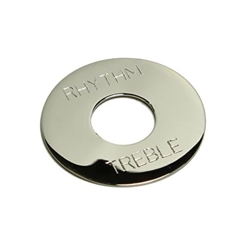 toggle switch ring plate nickel plated brass for les paul guitar Cover