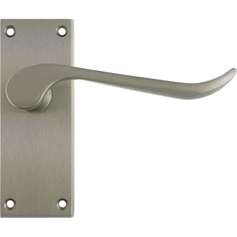 Howdens Bertelli Chrissi Satin Nickel Door Handles Cover