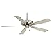 Minka-Aire F556-BN/DW, Contractor Plus Brushed Nickel Energy Star 52" Ceiling Fan by Minka-Aire