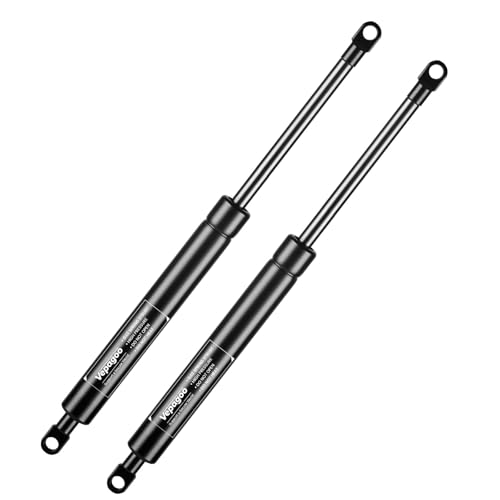 Vepagoo 500mm 600N Gasdruckdämpfer Gasdruckfeder, 60kg Gasfeder für Bettkasten, Türen, Bodenluken, Schuppenfenster und andere Schwerlastanwendungen, M8 Ösenköpfe (8mm Durchmesser), 2er Set