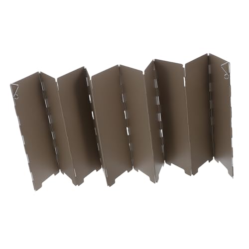Pare-vent pour réchaud de camping pliable protection anti-vent cuisson