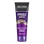 John Frieda Frizz Ease Secret Weapon Touch-Up Crème - Anti-Frizz Styling Cream for Smooth, Frizz-Prone Hair, 4 Oz