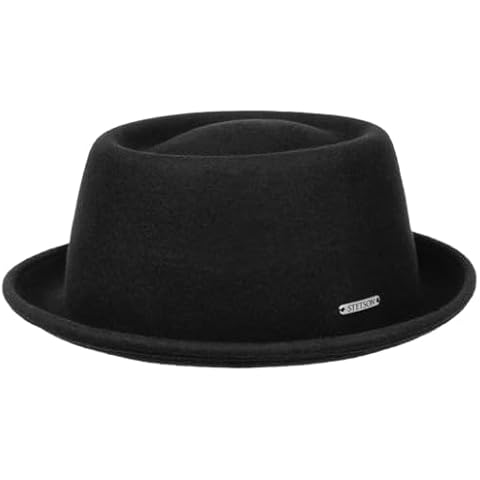 Stetson Uni Pork Pie Wool Hat for All Seasons Cover