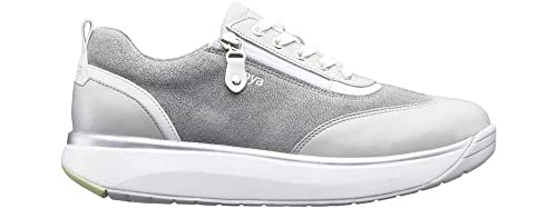 JOYA Laura Women's Beige/White Leather Sneaker