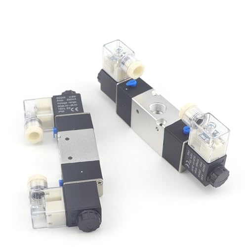 Distributeur pneumatique 3V220-08 électrovanne 3/2 voies double bobine - 6