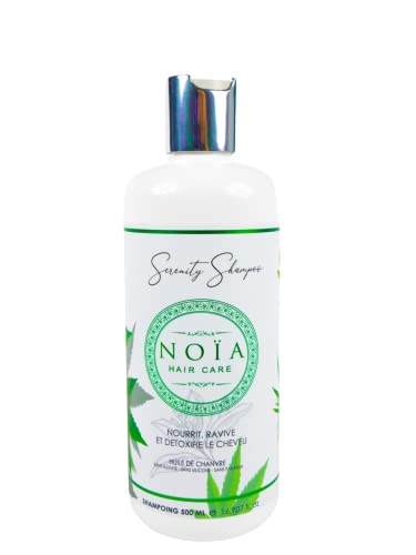 Shampoing sans sulfates - Huile de chanvre - Gamme Serinity - NOÏA HAIR - 500ML Cover