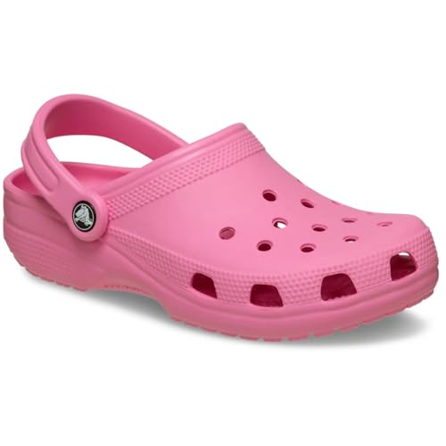 Image of Crocs Men's and Women's Classic Clog, Pink Lemonade, 4 Women /2 Men