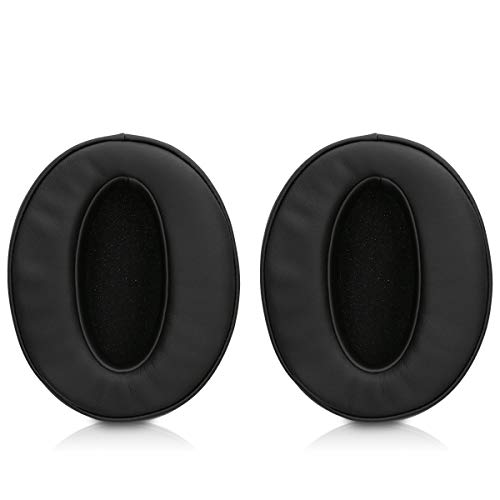 kwmobile 2x oorkussens compatibel met Sennheiser HD 4.50 BTNC - Earpads voor koptelefoon in zwart - Afbeelding 6