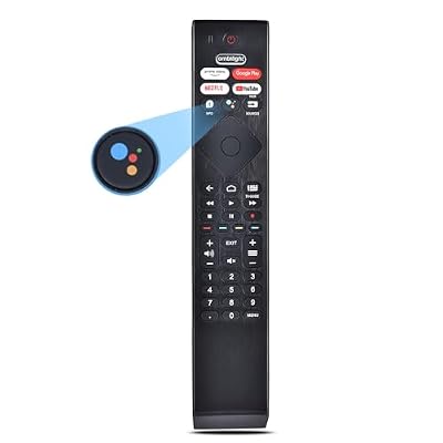 Voice Replacement Remote for Philips Smart TV: Universal Control for Philip 4K Ultra HD Smart Android TV with Google Assistant.for 43" 50" 55" 65" 75" Class 5704 5504 5604 5806