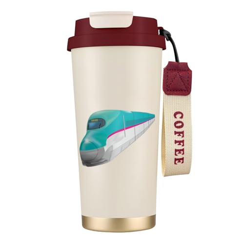 タンブラー 東北新幹線のはやぶさ マグボトル コーヒーカップ 水筒 保温 保冷 ウォーターボトル 蓋付き ストロー付き 直飲み おしゃれ プレゼント