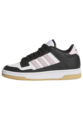 adidas Uniseks - dzieci RAPID COURT LOW JUNIOR SHOES, ftwr white/core black/clear pink, 35 1/2 EU