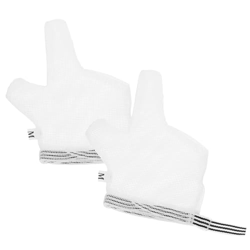 BESPORTBLE Thumb Sucking Treatment Gloves for Boys and Girls Medium Size Random Color Straps Finger Protector for Infants Baby Finger Sucking Corrector