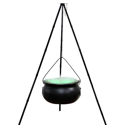 Chaudron de sorcière vintage déco de cuisine et maison hantée - 8