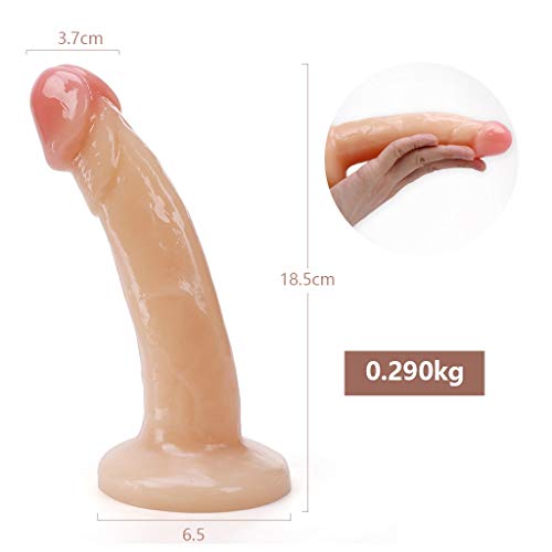 Uzhang Female Waterproof 7 Inch Personal Relax Toy Ultra Soft Reâlîštic Ðîl`dɔ