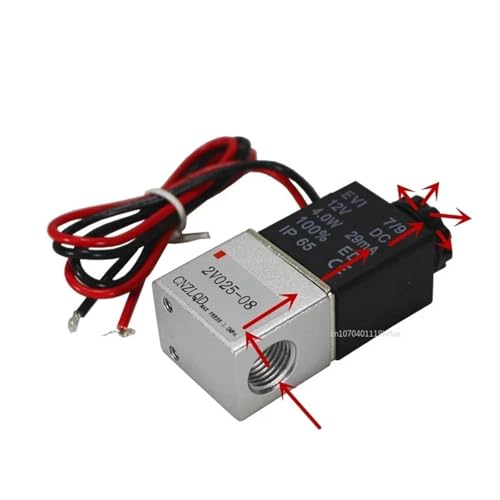 Válvula solenoide normalmente abierta 24V para solucionar cortes de flujo de aire y agua 7
