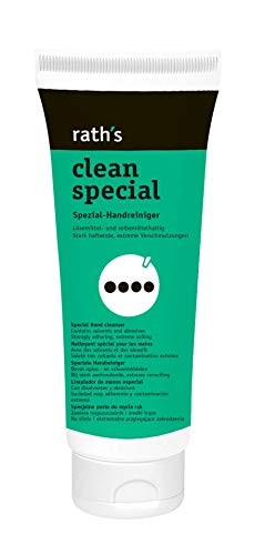 rath's clean special - 250 ml-Tube - Spezial-Handreiniger/Handwaschpaste zum Entfernen von stark haftenden und extremen Verschmutzungen
