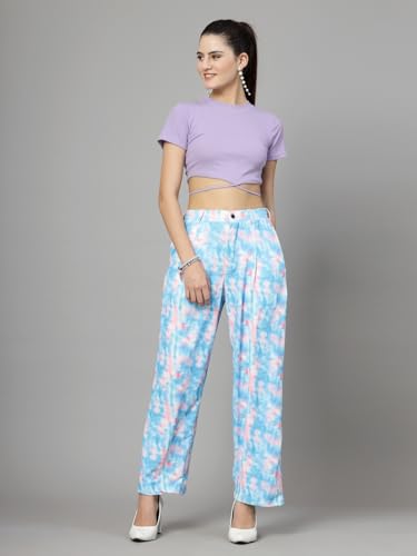 Image of UZARUS Women's Relax Fit Trouser 2 Pockets Baggy Pants