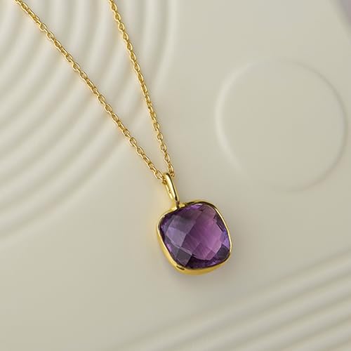 Image of TRUESILVER ACPL 925 Sterling Silver Pendant Necklace for Women | Elegant Charm Necklace | Contemporary Statement Jewelry | Birthday Anniversary Gift