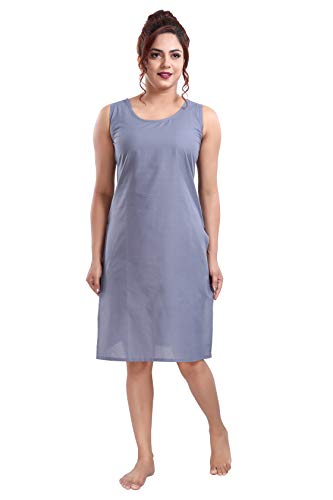 Image of Cotton Rich Camisole Slip for Women | Long Kurti Slip /Suit Slip /Camisole Slip Knee Length Inner(Long Inner)