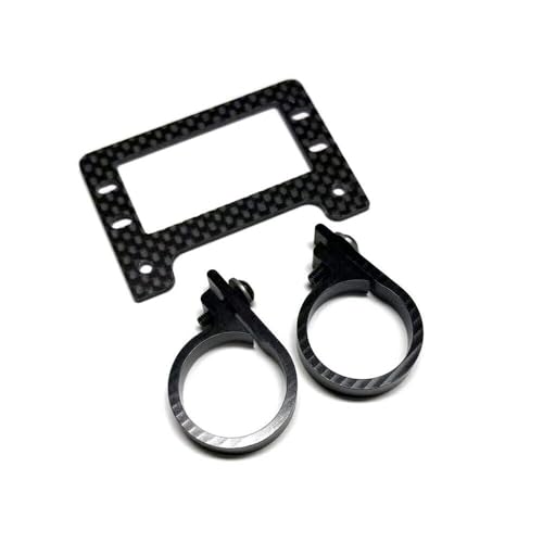 7075 Alloy Servo Mount for LOSI 1:24 Micro-B 2WD Buggy RTR-LOS00007 / 1:28 Micro-T 2S 2WD RTR Stadium Truck-LOS-1392 Upgrades - Blue