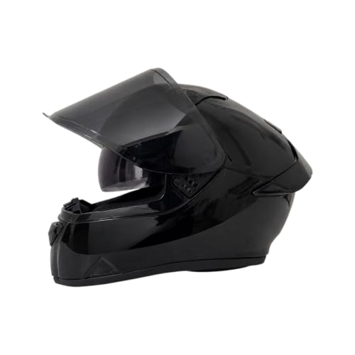 Image of Deletion Apex Solid Full Face Helmet DualSpoiler AeroFlow Performance HighDensity EPS Liner UltraComfort Padding -M