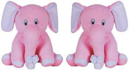 Nihan Enter[prises Soft Lovable Hugable for Sitting Elephant with Balloon Soft Toys for Kids Toys Bithday Gift