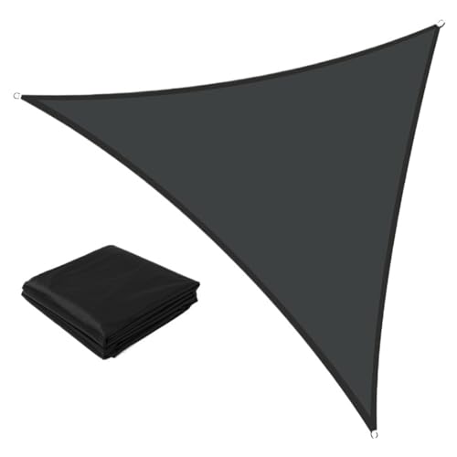 Voile d'ombrage triangulaire étanche pour piscine et extérieur - 2