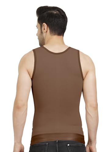 Image of Gynecomastia Full Vest || HIGH Compression || Zipper-Free Tomboy Chest Binder || Abdomen Support || Chest Shapewear