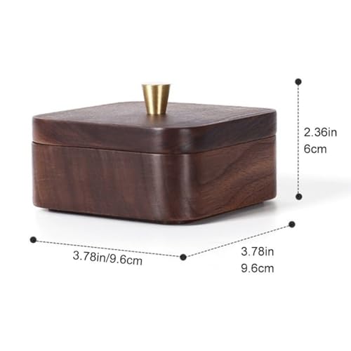 Boîte de rangement de cure-dents en bois pour protéger vos accessoires de table - 6