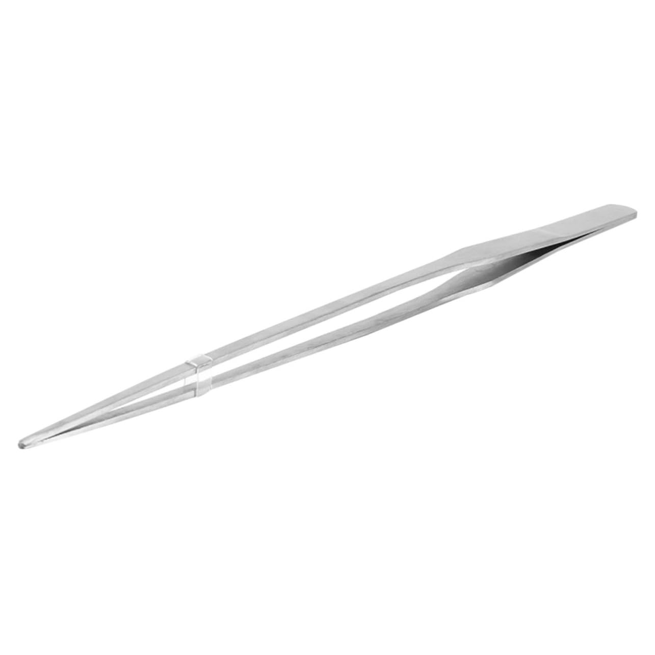 BESPORTBLE Aquarium Plant Care Tool 27cm Straight Tweezers Stainless Steel for Precise Plant Removal and Trimming
