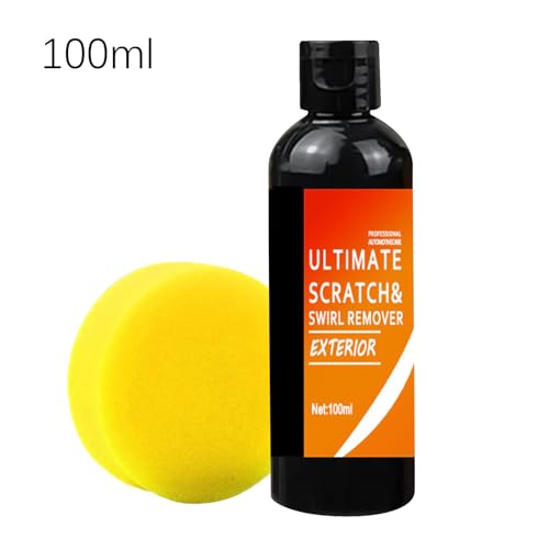 100ml Pro-Grade Car Scratch Remover Scratch Repair and Swirl Remover Car Scratch Repair Cream Car Coating Spray Car Paint Scratch Repair Not Greasy, for Motorcycles, RVs, and Four-Wheelers