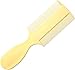 Vakly Fine Tooth Comb [Pack of 6] for All Types of Hair, Yellow, Baby Comb and Extra Fine Teeth for Newborn Babies and Infants with Cradle Cap and Adults with Dandruff and Lice